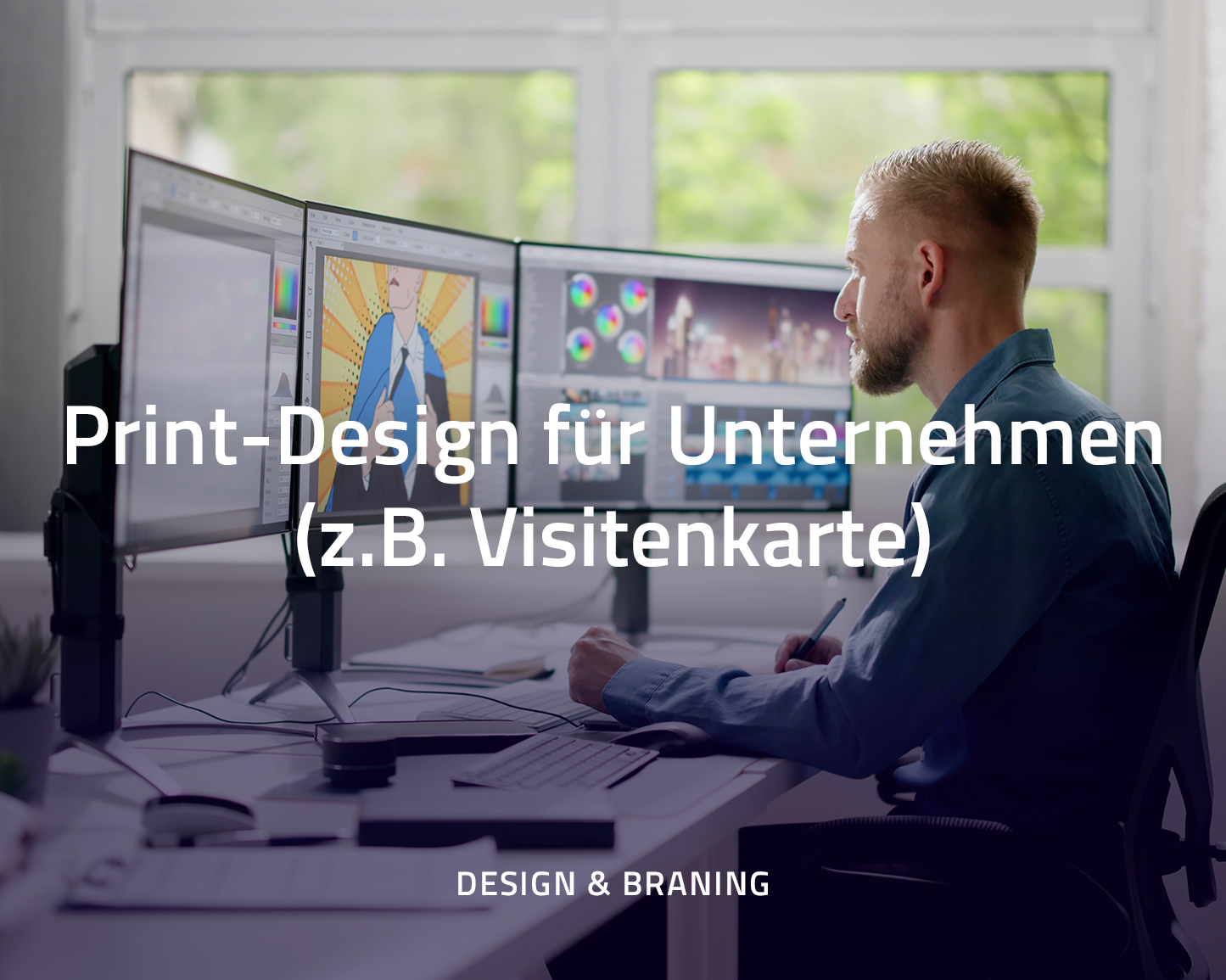 6-seitiges Faltblatt Design (Wickel- oder Zickzackfalz)